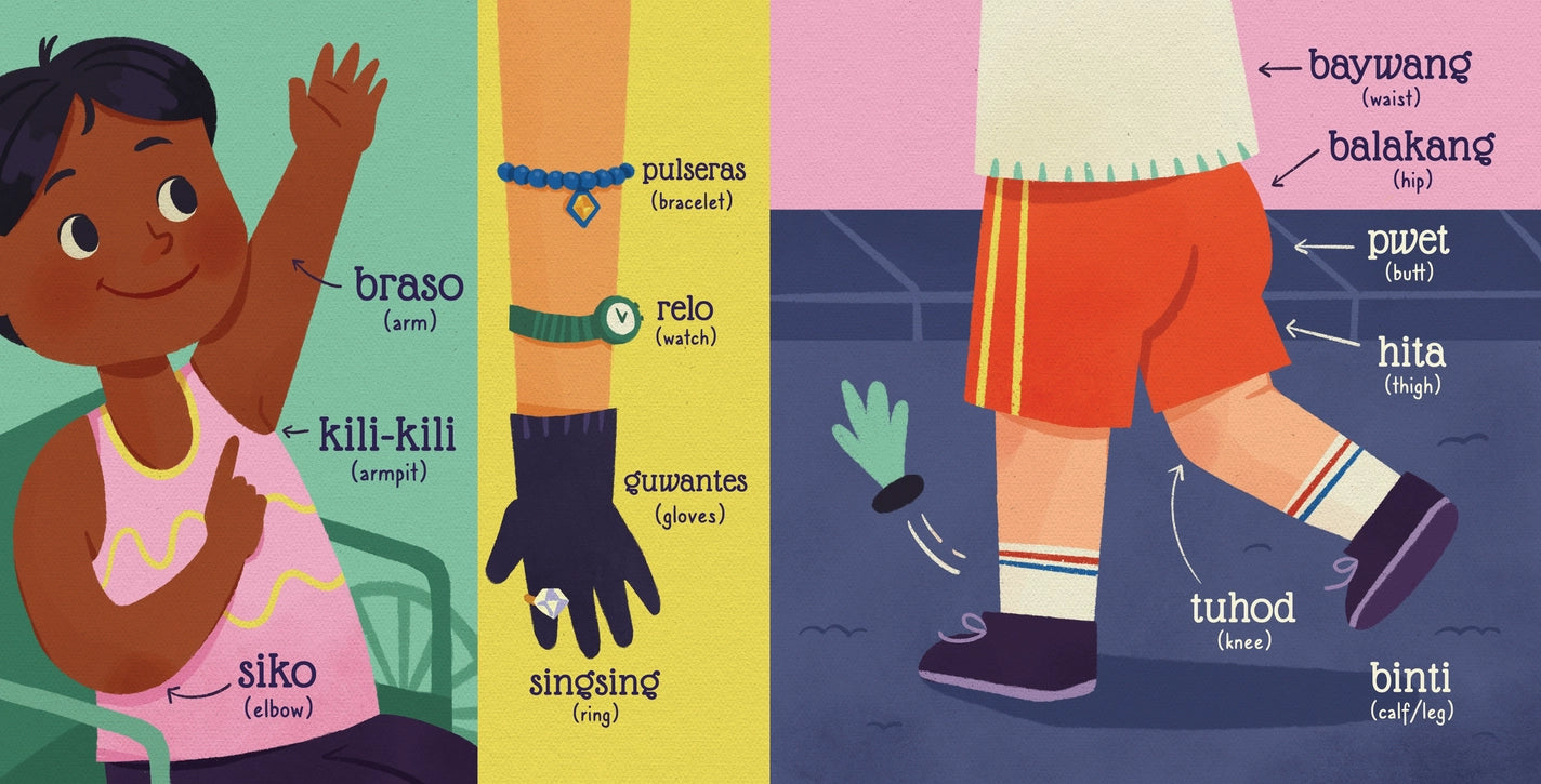 Kili Kili: Body Parts & Clothing in Filipino