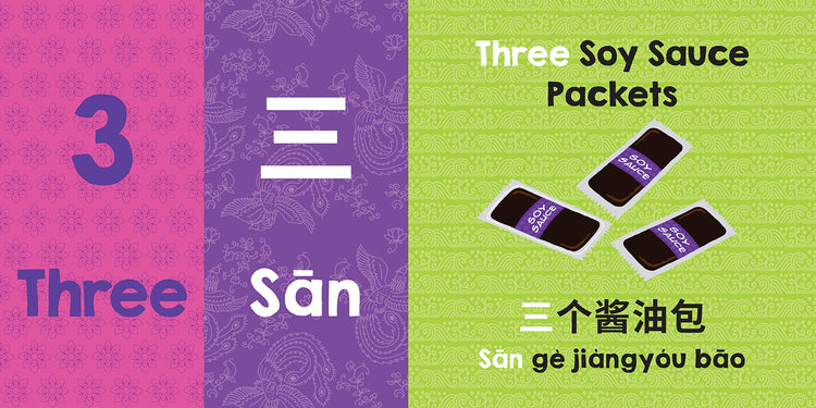 One, Two, Three Dim Sum: A Mandarin-English Counting Book