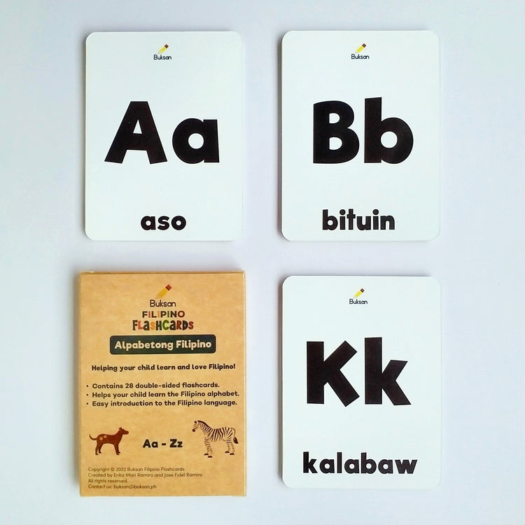 Alpabetong Filipino Flashcards