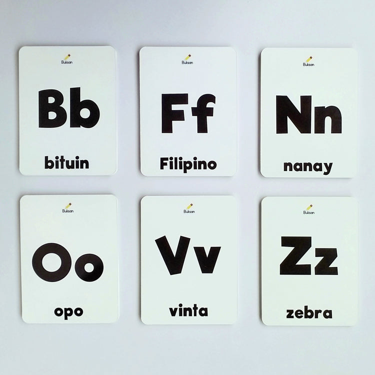 Alpabetong Filipino Flashcards