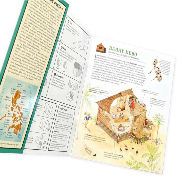 Bahay: A Tour of Traditional Filipino Homes (Cut-and-Build Your Own Model Houses)
