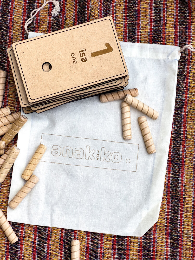 Wooden Counting Peg Boards