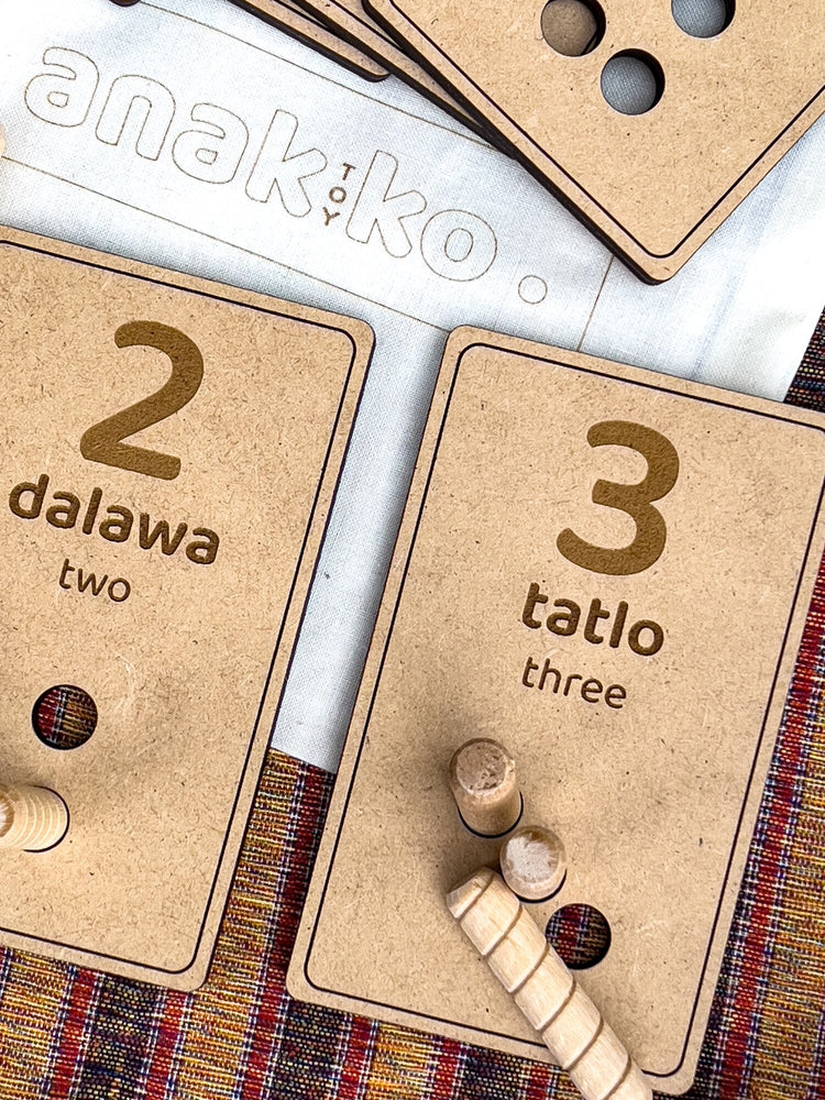 Wooden Counting Peg Boards