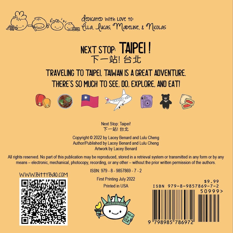 Bitty Bao: Next Stop Taipei!