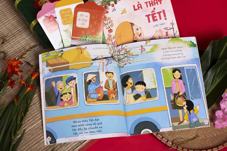 Open to See Tet: Set Mở ra là thấy Tết (Bilingual)