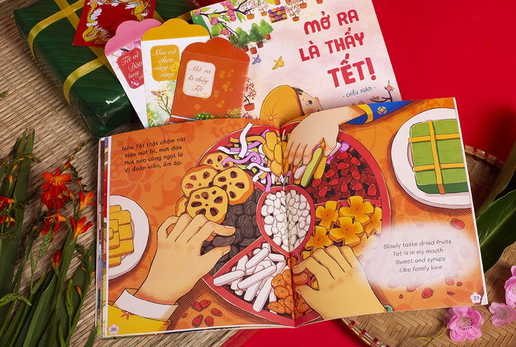 Open to See Tet: Set Mở ra là thấy Tết (Bilingual)