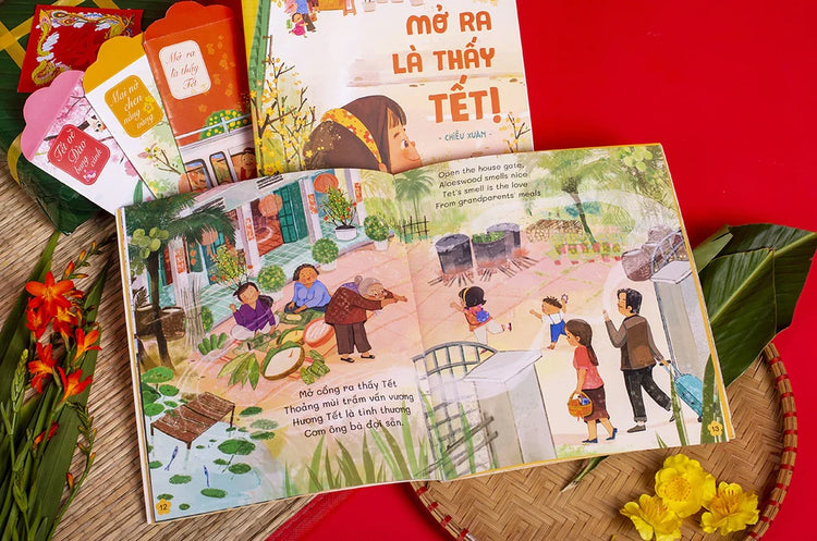 Open to See Tet: Set Mở ra là thấy Tết (Bilingual)