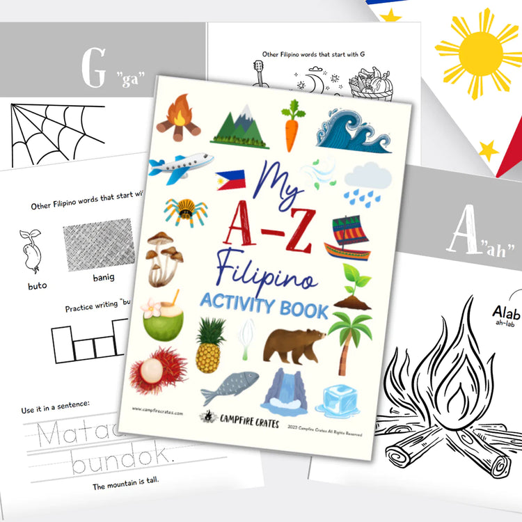 My A to Z Filipino Activity Book