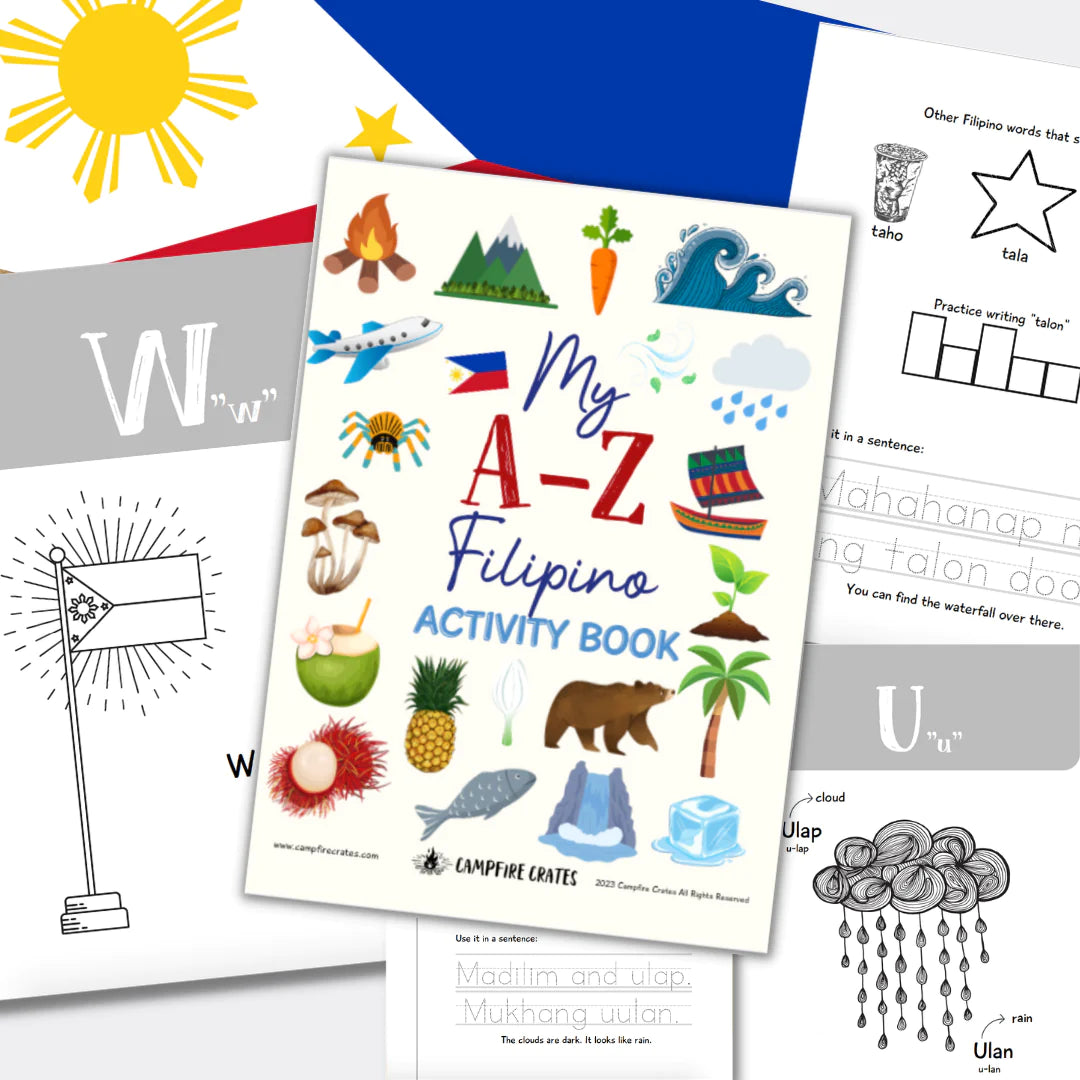 My A to Z Filipino Activity Book
