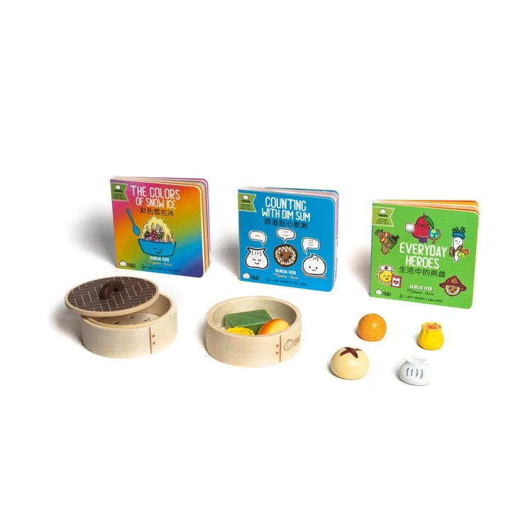 PREORDER Bitty Bao Wooden Dim Sum Toy Set