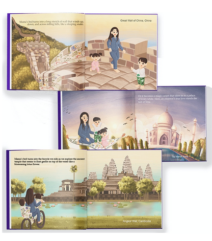 Mama's Bedtime Tales and the Wonders of Asia (Hardcover)