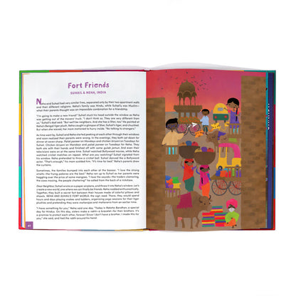 The Book of Cultures (with stickers and map)