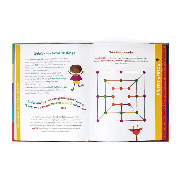 The Book of Cultures (with stickers and map)