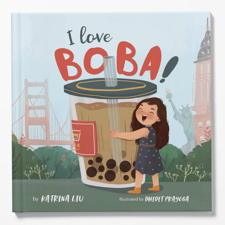 I Love Boba - the first children's book about bubble tea