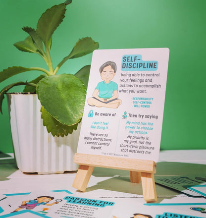 Growth Mindset Cards - "I Can Train My Brain" Values and Praise Cards