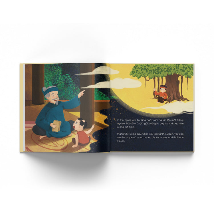 The Legend of Cuoi, the Man on the Moon | Sự tích chú Cuội, a Bilingual Book to Celebrate Mid Autumn Festival